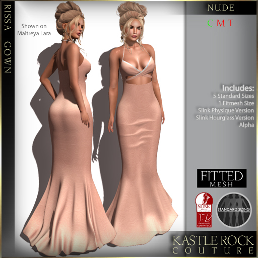 :KR: Rissa Gown - Nude