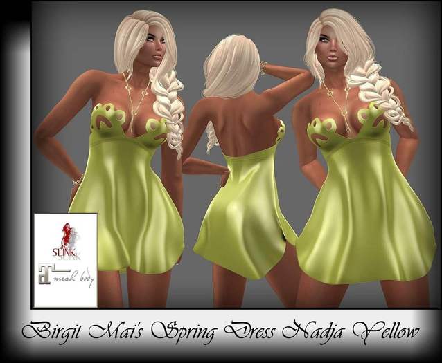 Birgit Mai's Spring Dress Nadja Yellow (BOXED)