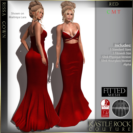 :KR: Rissa Gown - Red