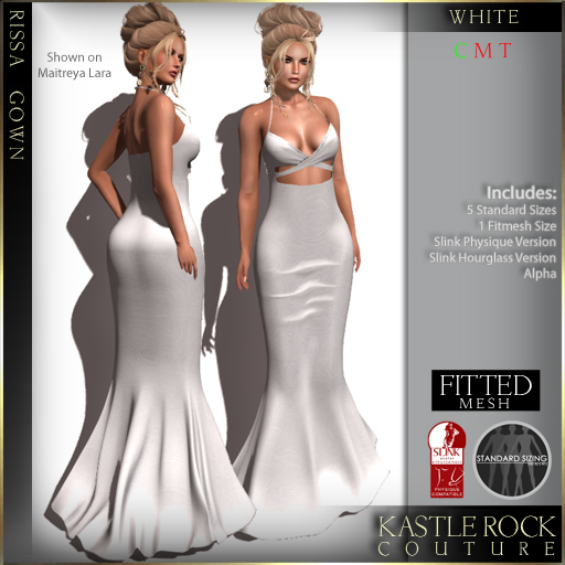 :KR: Rissa Gown - White