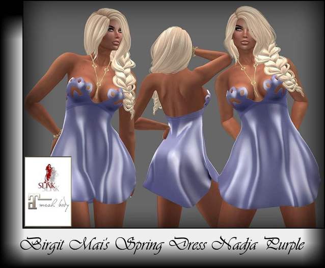 Birgit Mai's Spring Dress Nadja Purple (BOXED)