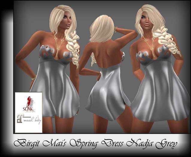 Birgit Mai's Spring Dress Nadja Grey (BOXED)