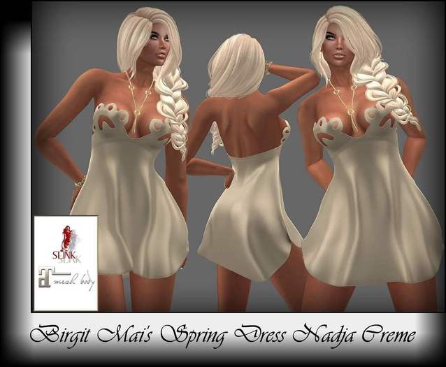 Birgit Mai's Spring Dress Nadja Creme (BOXED)