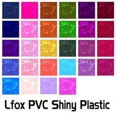 lfox PVC Shiny Plastic