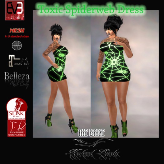 (o)(o)TBNL~Toxic Spiderweb Dress