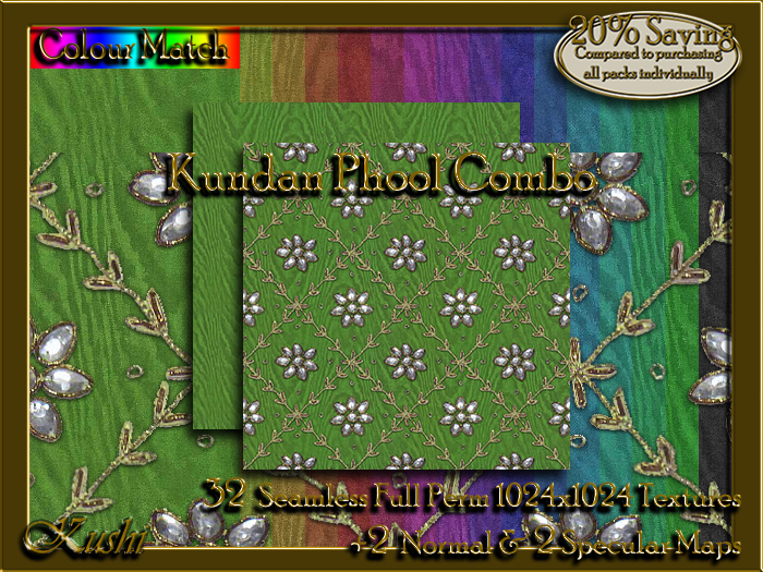 Kundan Phool COMBO Textures 