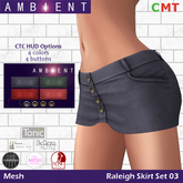 [AMBI] Mesh Raleigh Skirt Set 03 (BOXED)