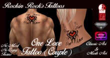 RRT: One Love Tattoo (Couple)