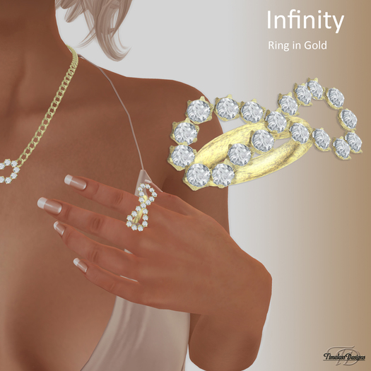 Infinity Gold Ring