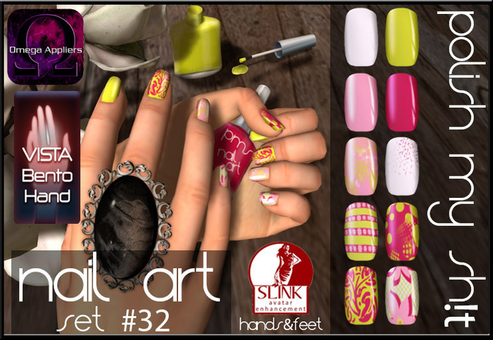 PMS - Nail Art - Set #1