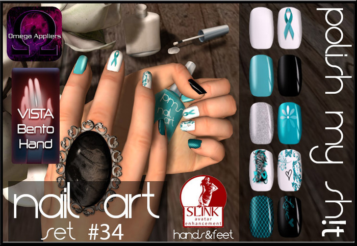 PMS - Nail Art - Set #1