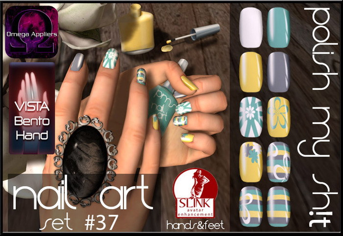 PMS - Nail Art - Set #37