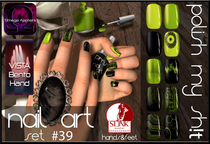 PMS - Nail Art - Set #1