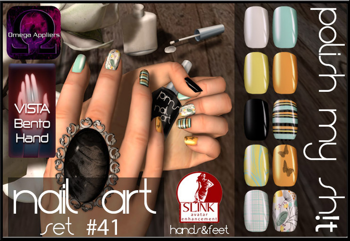 PMS - Nail Art - Set #1