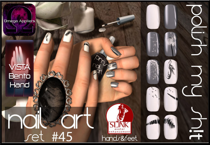 PMS - Nail Art - Set #1