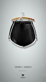 -Pixicat- Sporty.Shorts (Shiny)