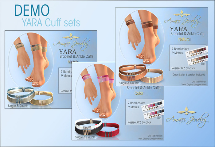 Amacci Jewelry - Yara Cuffs DEMO