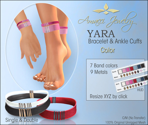 Amacci Jewelry - Yara Cuffs (Color)