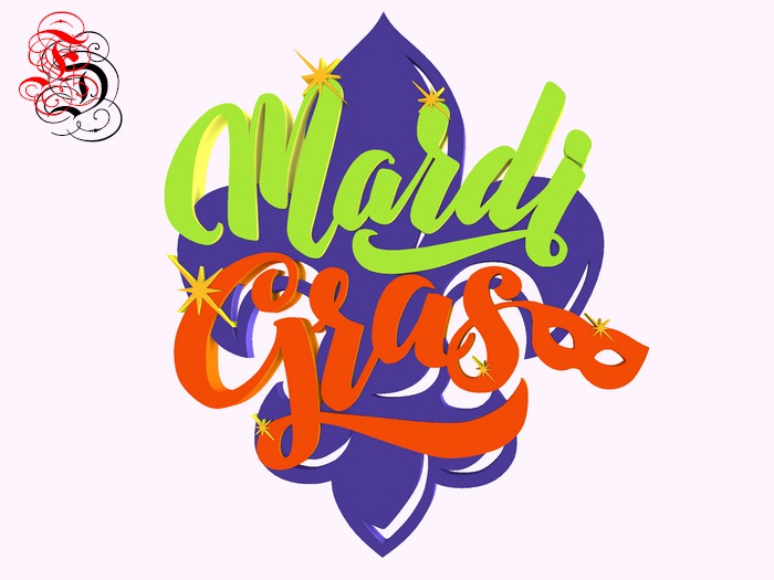 Frosensum ~ Mardi Gras Symbol