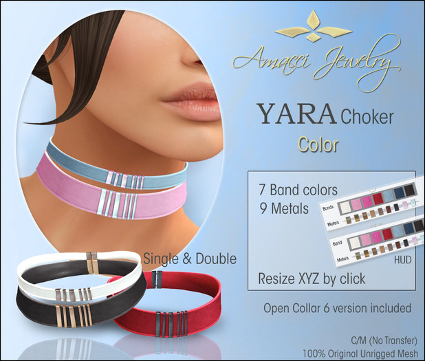 Amacci Jewelry - Yara Choker (Color)