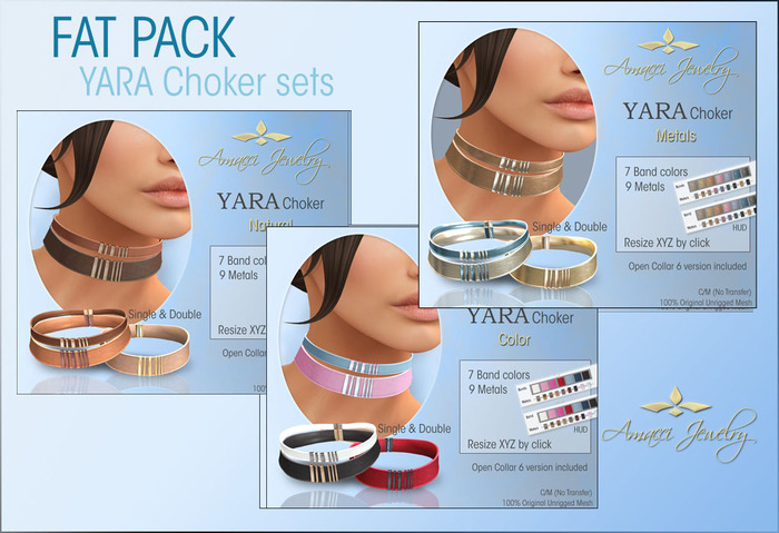 Amacci Jewelry - Yara Choker (Fat Pack)