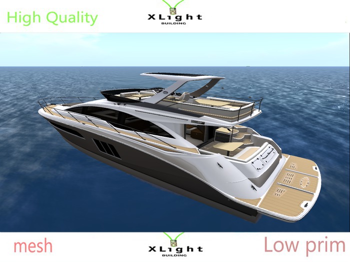 XLight Building - White Yatch Full mesh