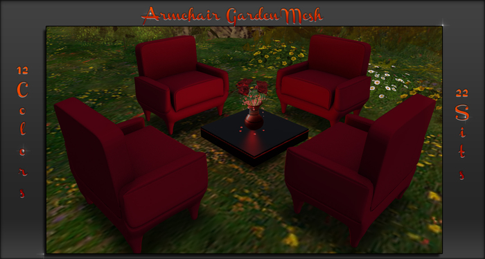 Set Armchair Garden *Mesh*
