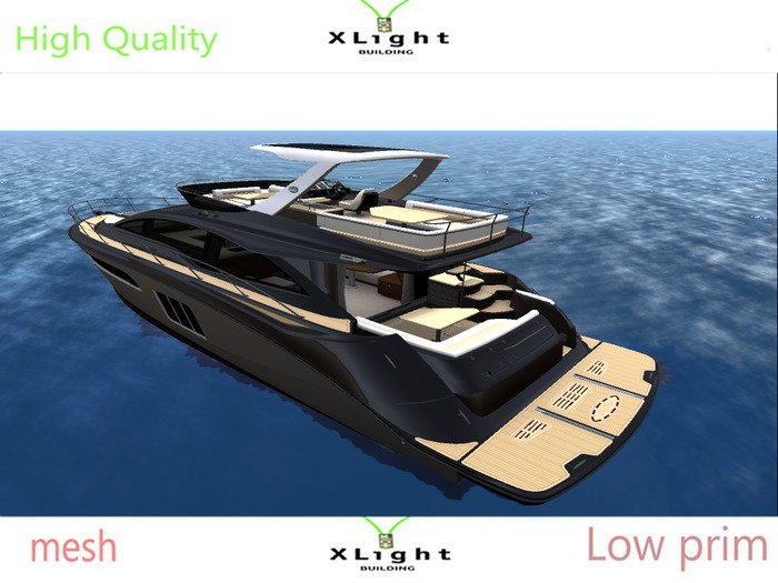 XLight Building- Pearl Yatch Full Mesh