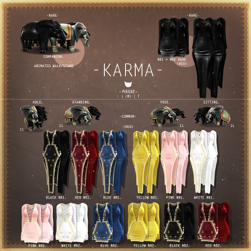 -Pixicat- Karma.Dress nr2 - Blue (s)