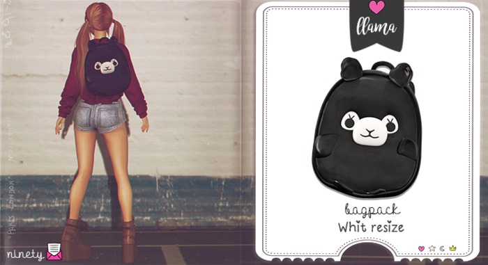 ninety - Llama Backpack