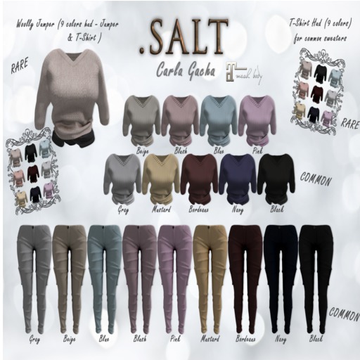 .SALT - CARLA T-SHIRT HUD - RARE