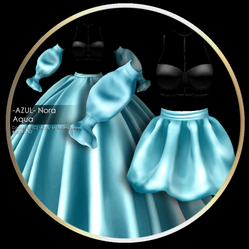 -AZUL- Nora /Aqua