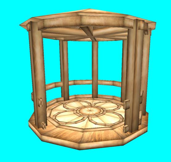 Gazebo 3 prims FULLPERM