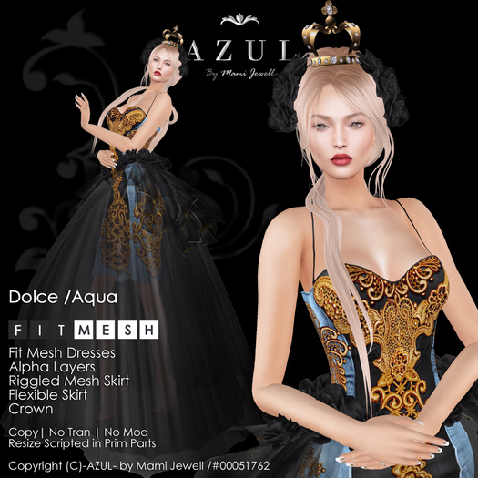 -AZUL- Dolce [MVW2017 Joys Cuttia] /Aqua