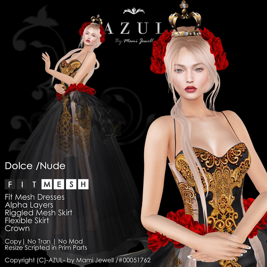 -AZUL- Dolce [MVW2017 Joys Cuttia] /Nude