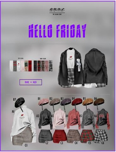 DAMI HELLO FRIDAY GACHA XS*C6