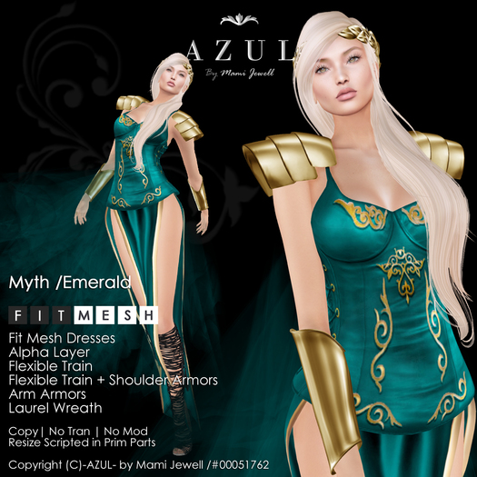 -AZUL- Myth [MVW2017 Joys Cuttia] /Emerald