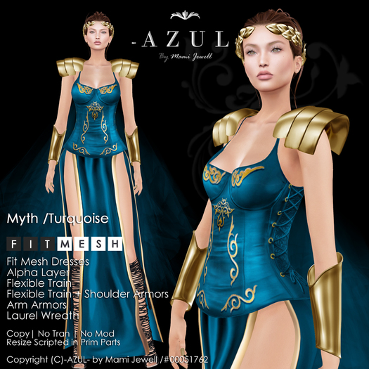 -AZUL- Myth [MVW2017 Joys Cuttia] /Turquoise