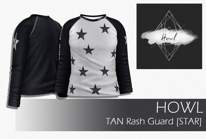 Howl - TAN Rash Guard [STAR] Wear