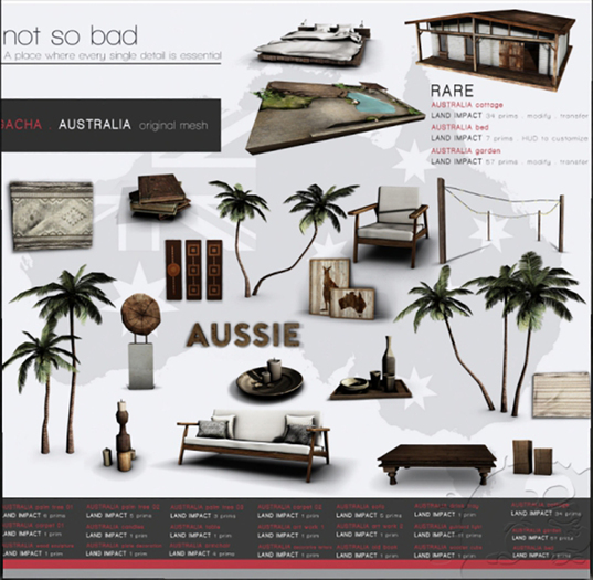 not so bad . GACHA . AUSTRALIA wooden cube