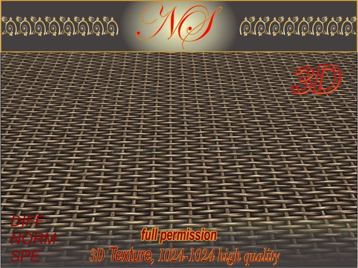 N_s 3d texture Rattan_RT005