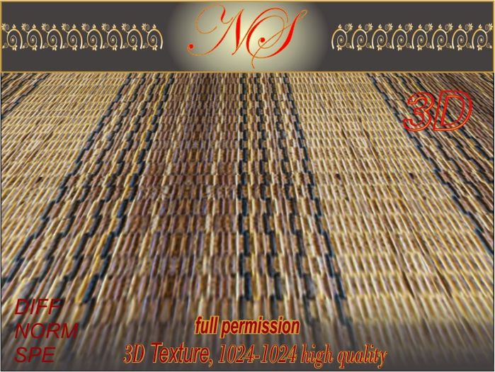 N_s 3d texture Rattan_RT007