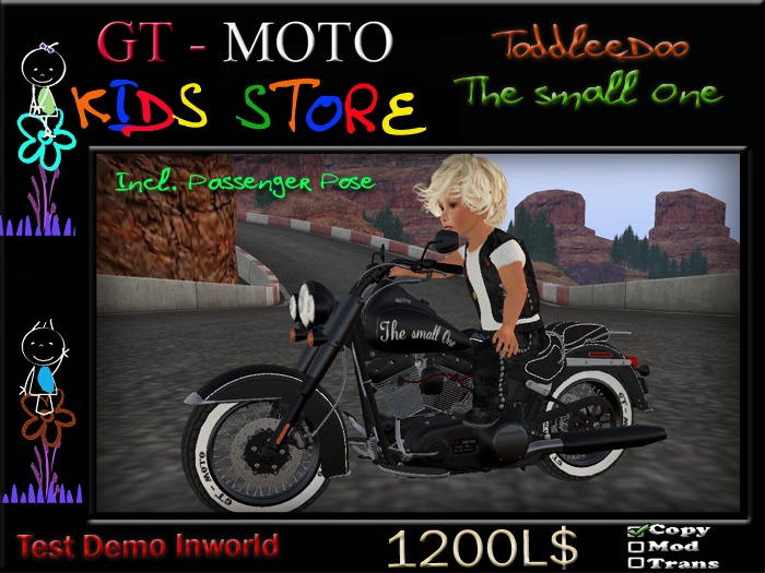 GT - MOTO Kids The small One ToddleDoo (BOX)