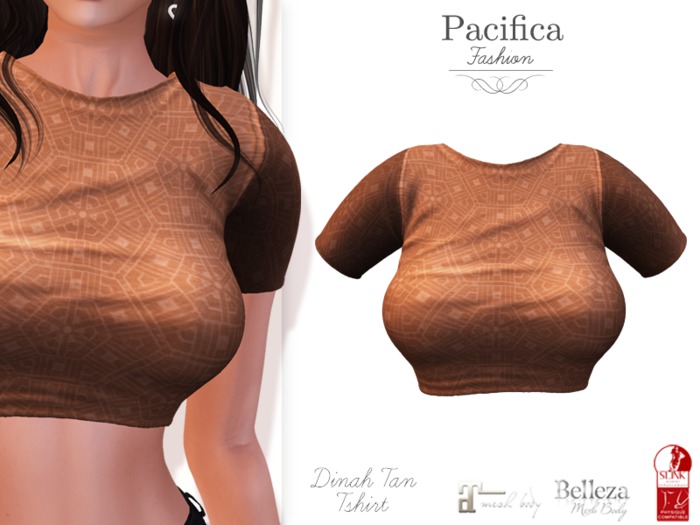 Pacifica Fashion - Dinah Tan Tshirt (Belleza, Maitreya, Slink)