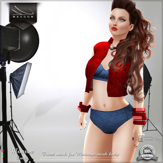 [[ Masoom ]]  Monroe outfit Necklace-