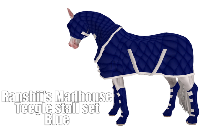 *RMH* Teegle stall set - Blue 