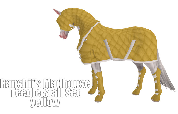 *RMH* Teegle stall set - yellow