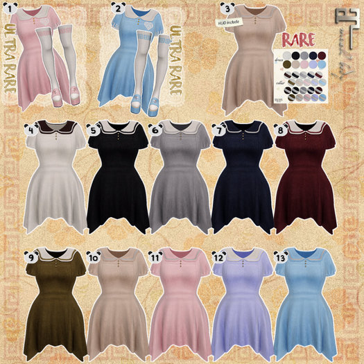 [8]"mignon." -rabichina sailor dress. [Maitreya] burgundy