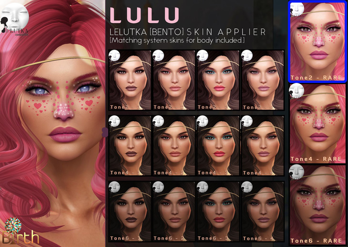 *Birth* Lulu (GGJan) - 02- RARE