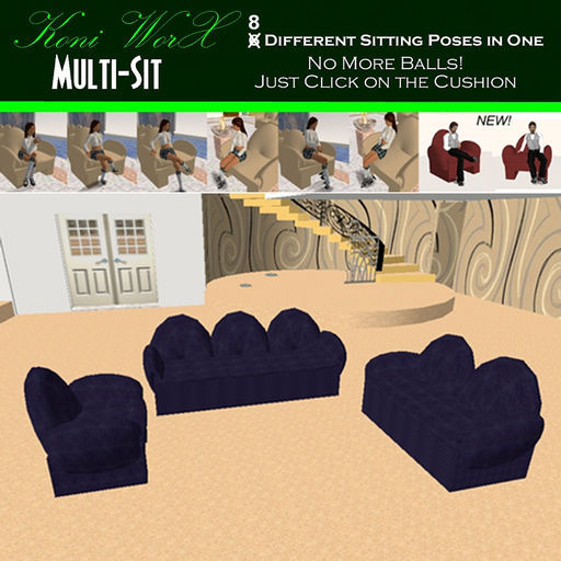 Low Prim Leather Livingroom Set (MS-CC Boxed)